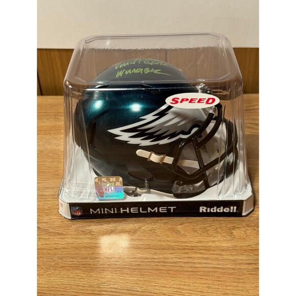 Vince Papale “Invincible” Signed Autographed Mini Helmet Philadelphia Eagles JSA - Picture 1 of 7